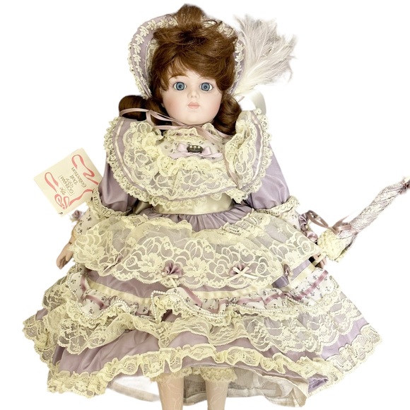 Gorham Porcelain Musical Doll Collection “Chloe” with music “Try To Remember”.